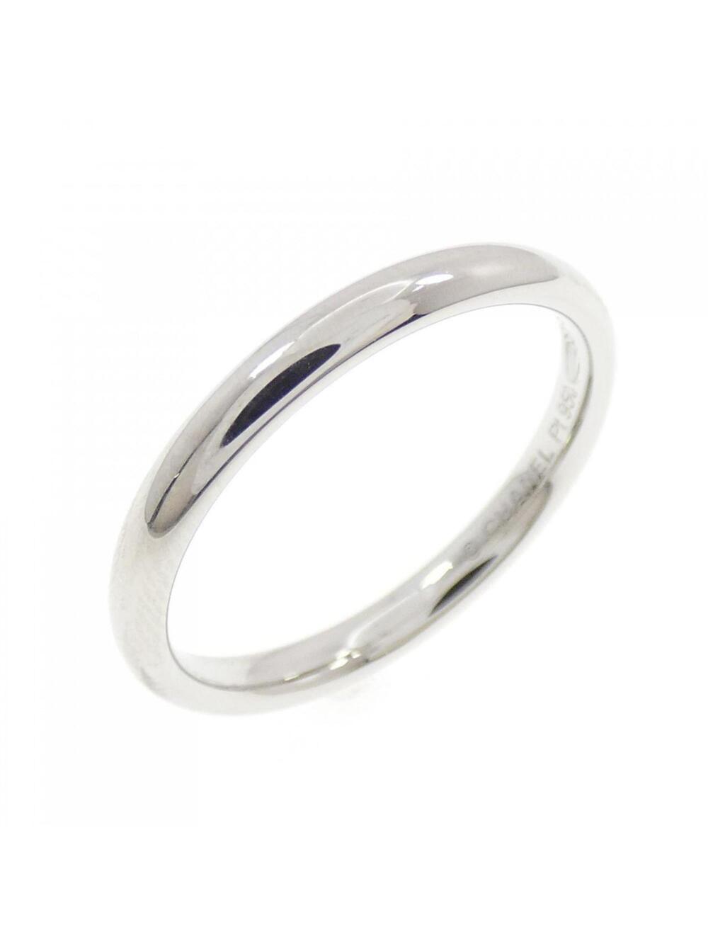 Chanel John Parisian Ring Platinum #275658C11B